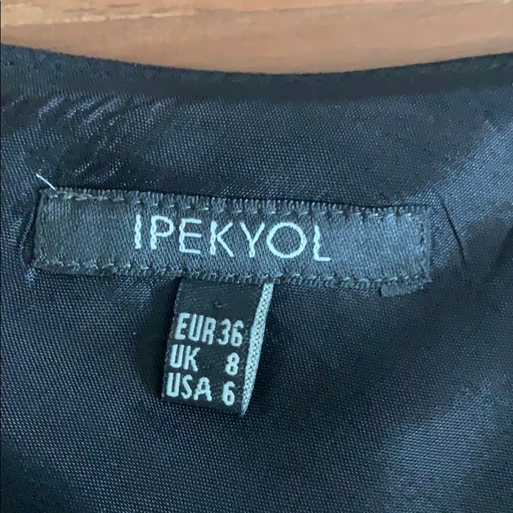 İpekyol Asymetric Beaded Black Dress - Picture 3 of 13